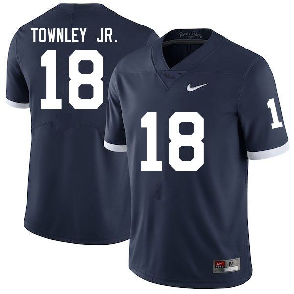 NCAA Nike Men's Penn State Nittany Lions Davon Townley Jr. #18 College Football Authentic Navy Stitched Jersey LOE3098DB